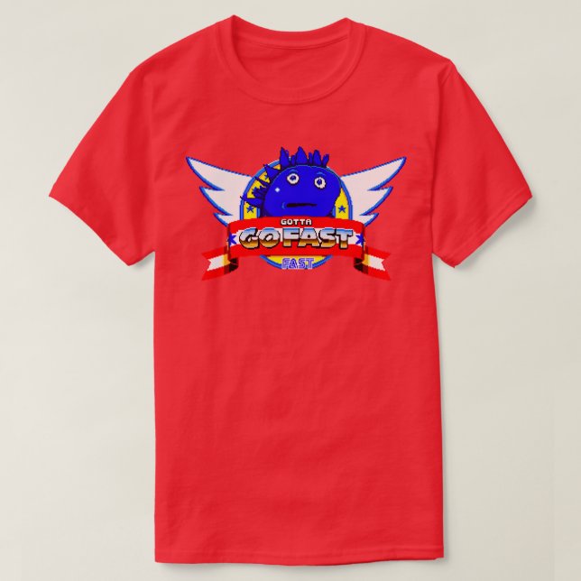 Camiseta Tengo que ir rápido (Diseño del anverso)