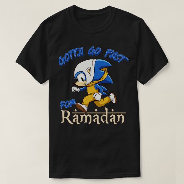 Camiseta Tengo Que Ir Rápido Por Ramadán (Diseño del anverso)