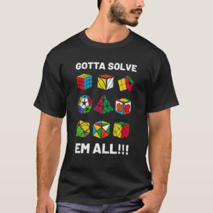 Camiseta Tengo Que Resolver Todos Los Cubos De Rompecabezas