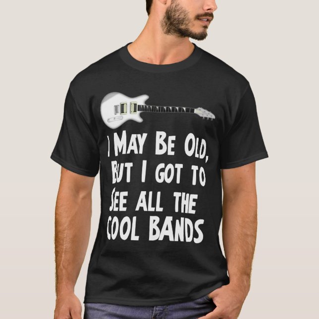 Camiseta Tengo que ver las bandas geniales (Anverso)
