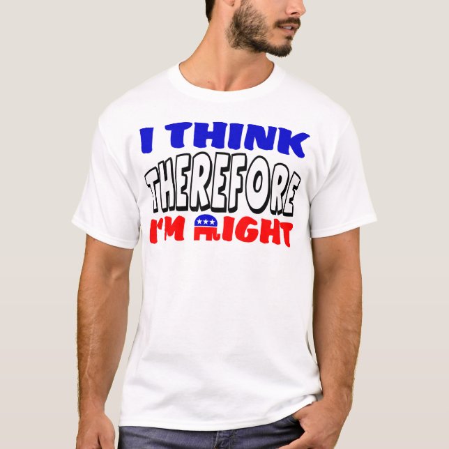 Camiseta ¡Tengo razón! (Anverso)