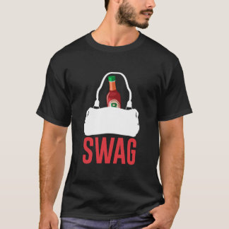 CAMISETA TENGO SALSA CALIENTE EN MI BOLSA, ESENCIAL