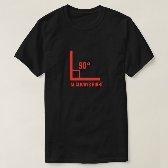 Camiseta Tengo siempre razón (Diseño del anverso)
