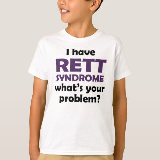 Camiseta Tengo síndrome de Rett