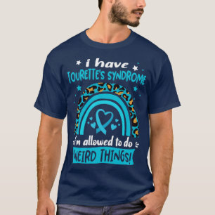 Camiseta Tengo síndrome de Tourettes, me permiten hacer rar
