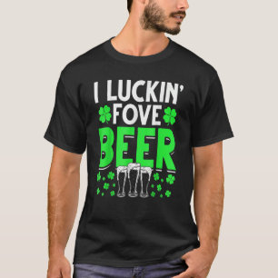 Camiseta Tengo suerte de que el día de San Patty tenga suer