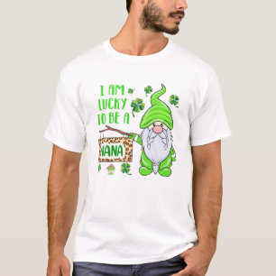 Camiseta Tengo Suerte De Ser Un Día De Nana Gnome St Patric