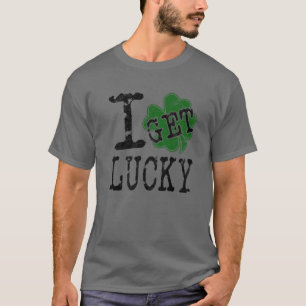 Camiseta Tengo Suerte, Es Divertido Decir Cuatro Alucinante
