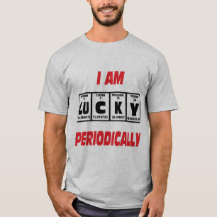 Camiseta Tengo suerte periódicamente