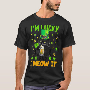 Camiseta Tengo suerte y lo siento feliz Día de San Patricio