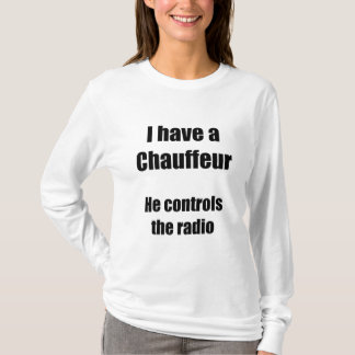Camiseta Tengo t Chófer-blancos