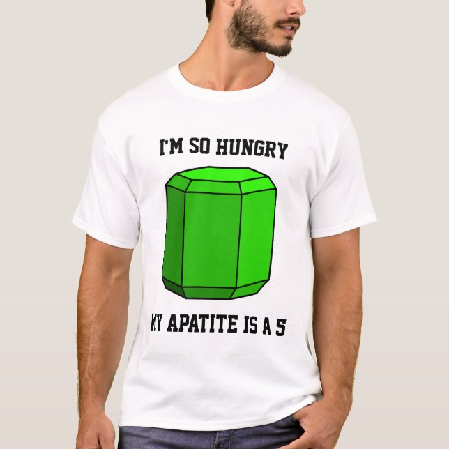 Camiseta Tengo tanta hambre, mi apatita es 5 (Anverso)