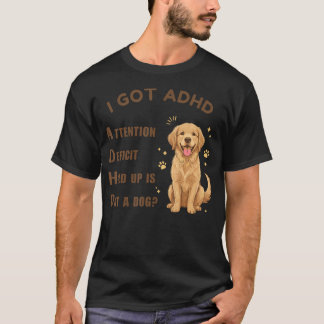 Camiseta Tengo Tdah Trastorno Por Déficit De Atención Esper