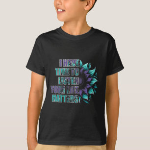 Camiseta Tengo Tiempo De Escuchar Problemas De Vida Awaren
