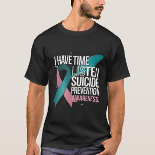 Camiseta Tengo tiempo para escuchar la toma de conciencia s