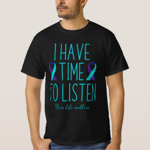 Camiseta Tengo tiempo para escuchar la toma de conciencia s