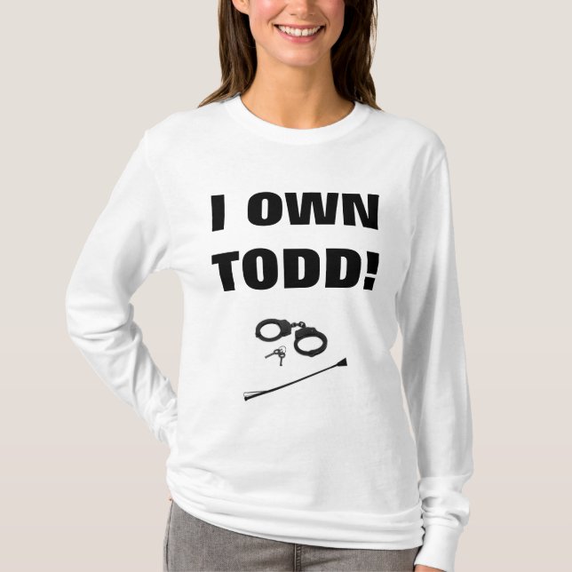 CAMISETA ¡TENGO TODD! (Anverso)