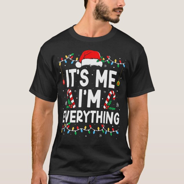 Camiseta Tengo Todo Lo Que Quiero Para Navidades Es Yo Soy (Anverso)