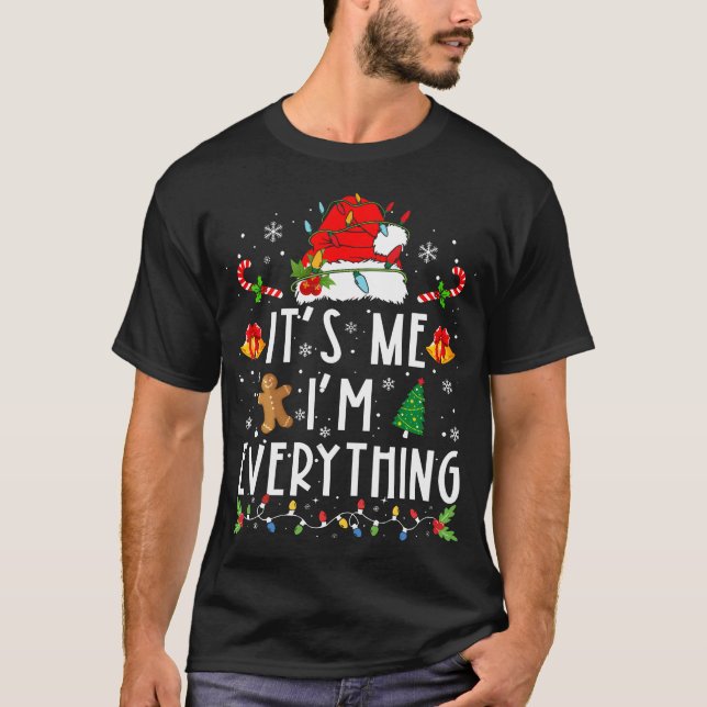 Camiseta Tengo Todo Lo Que Quiero Para Navidades Es Yo Soy (Anverso)