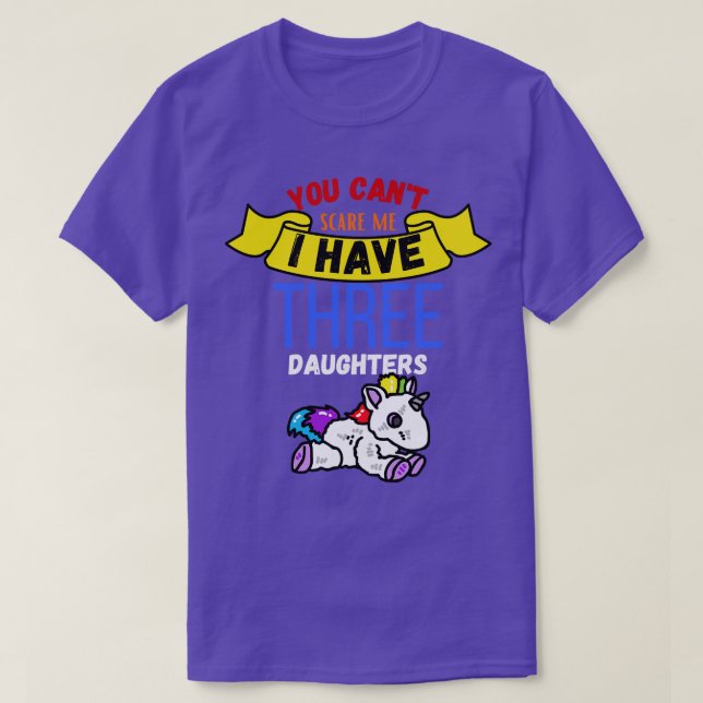 Camiseta Tengo Tres Daugthers (Diseño del anverso)