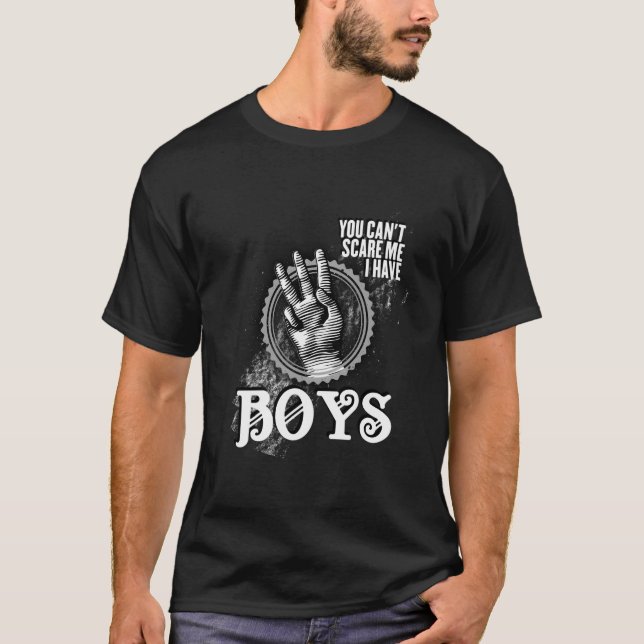 Camiseta Tengo Tres Padres Madre (Anverso)