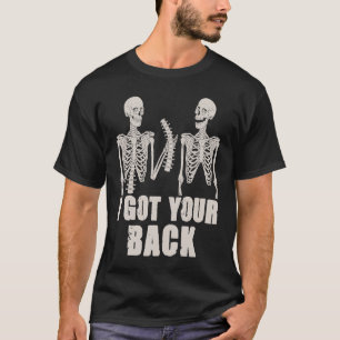 Camiseta Tengo tu auricular Halloween Skeleton Hal