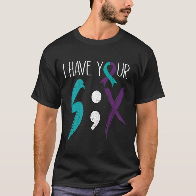 Camiseta Tengo Tu Aviso De Prevención De Suicidios Militare (Anverso)