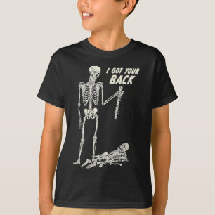 Camiseta Tengo Tu Ck Halloween Skeleton Skull Sarcástico