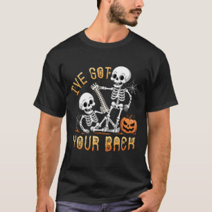Camiseta Tengo Tu Espalda Esqueletos Columna Vertebral Dive