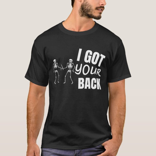 CAMISETA TENGO TU ESQUELETÓN DE BACK (Anverso)