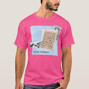 Camiseta Tengo Tu Mano De Bach Y Música De Hoja