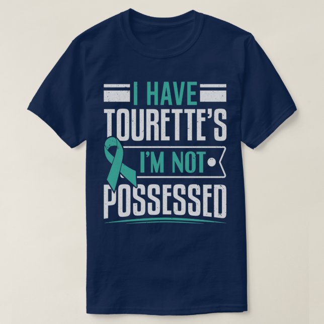 Camiseta Tengo turistas que no tengo Tourette (Diseño del anverso)