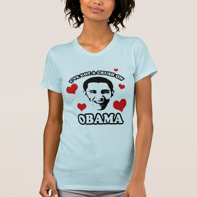Camiseta Tengo un agolpamiento en Obama (Anverso)