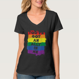 Camiseta Tengo Un Aliado En Mí Orgullo Lesbiana Transexual