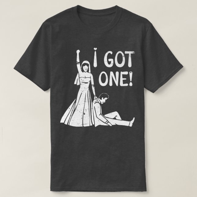 Camiseta Tengo Un Boda Gracioso De La Fiesta De La Bachille (Diseño del anverso)