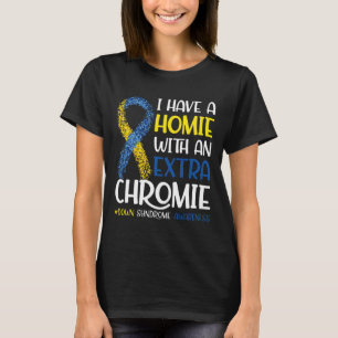Camiseta Tengo un compa con un cromosoma extra Síndrome de