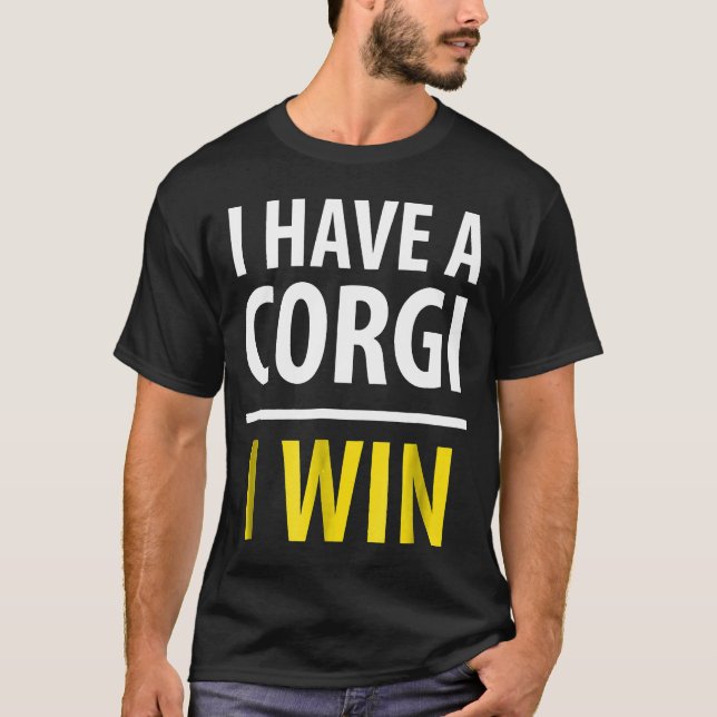 Camiseta Tengo Un Corgi Que Gané Perro (Anverso)