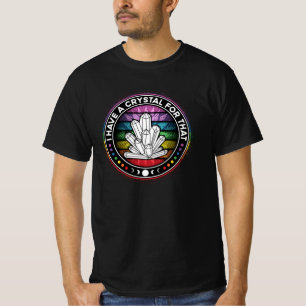 Camiseta Tengo un cristal para la recuperación de energía