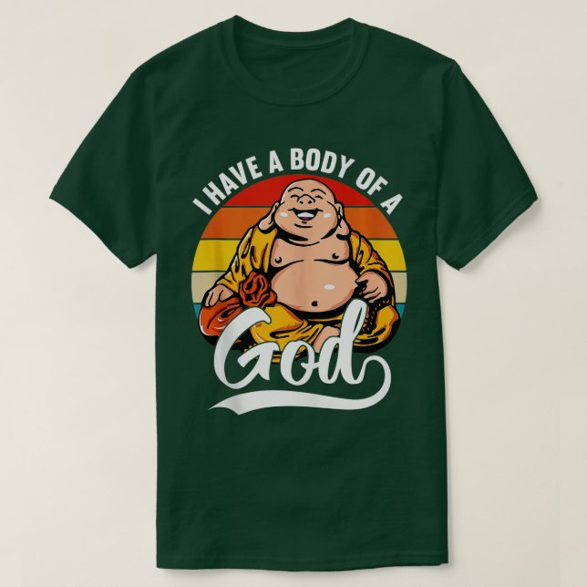 Camiseta Tengo un cuerpo de un Diablos Buda Grasa Buda Dive (Diseño del anverso)