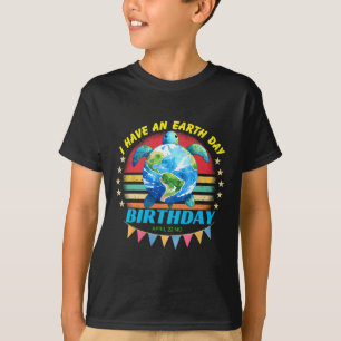 Camiseta Tengo Un Día De La Tierra Tortuga De Nacimiento Sa