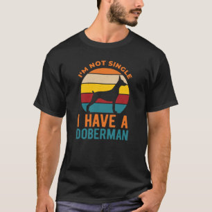 Camiseta Tengo Un Divertido Doberman Pinscher