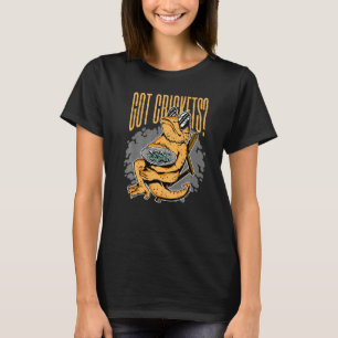 Camiseta Tengo un dragón con barba de grillos