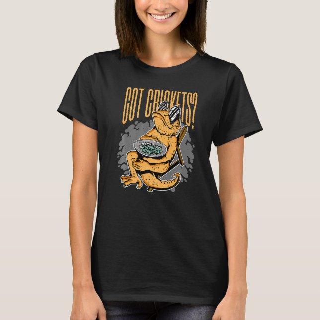 Camiseta Tengo un dragón con barba de grillos (Anverso)