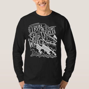 Camiseta Tengo Un Estrecho Estilo Náutico Vintage