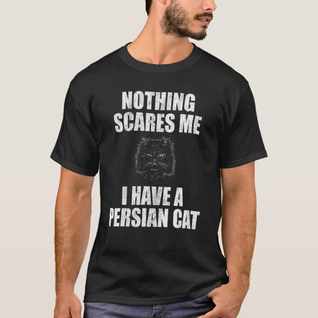 Camiseta Tengo Un Gato Persa 1 (Anverso)