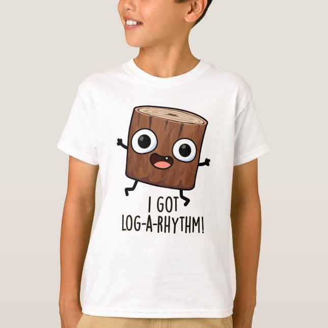 Camiseta Tengo un gol-a-rhythm Funny Wood Pun (Anverso)