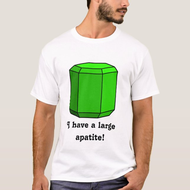 Camiseta ¡Tengo un gran apatito! (Anverso)