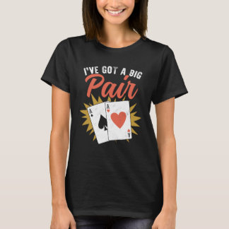 Camiseta Tengo un jugador de póquer del Casino de juegos de
