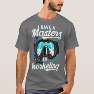 Camiseta Tengo Un Master En Buceo Snorkel Scuba