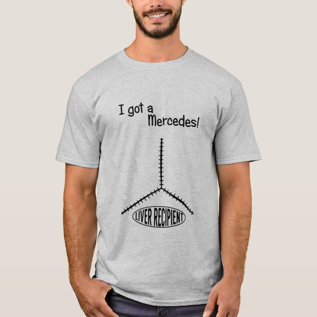 Camiseta ¡Tengo un Mercedes! (Anverso)